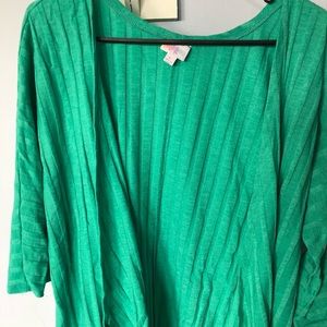 LULAROE LARGE SHIRLEY NWOT